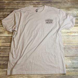 Forbidden Root Brewery Mens graphic XL T-shirt